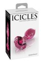 KOREK ANALNY SZKLANY ICICLES 79
