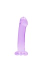 ŻELOWY PENIS Z PRZYSSAWKĄ 17CM