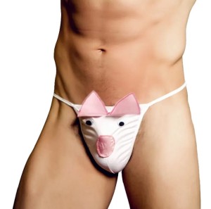 STRINGI MĘSKIE ZE ŚWINKĄ