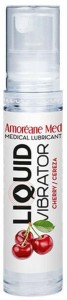 WIBRUJĄCY ŻEL Liquid Vibrator Cherry 10ml