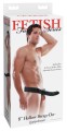 CZARNY PENIS STRAP ON 20 CM