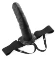 CZARNY PENIS STRAP ON 20 CM