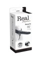 CZARNY PENIS STRAP ON 20 CM REAL RAPTURE