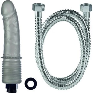 WĄŻ DO PRYSZNICA Z PENISEM IRYGATOR