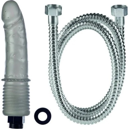 WĄŻ DO PRYSZNICA Z PENISEM IRYGATOR