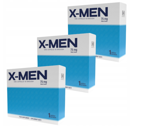 ZESTAW X-MEN 3TAB EREKCJA POTENCJA WZWÓD