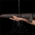 BRĄZOWY PENIS DILDO 40CM