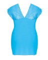 NIEBIESKA KOSZULKA NOCNA PLUS SIZE